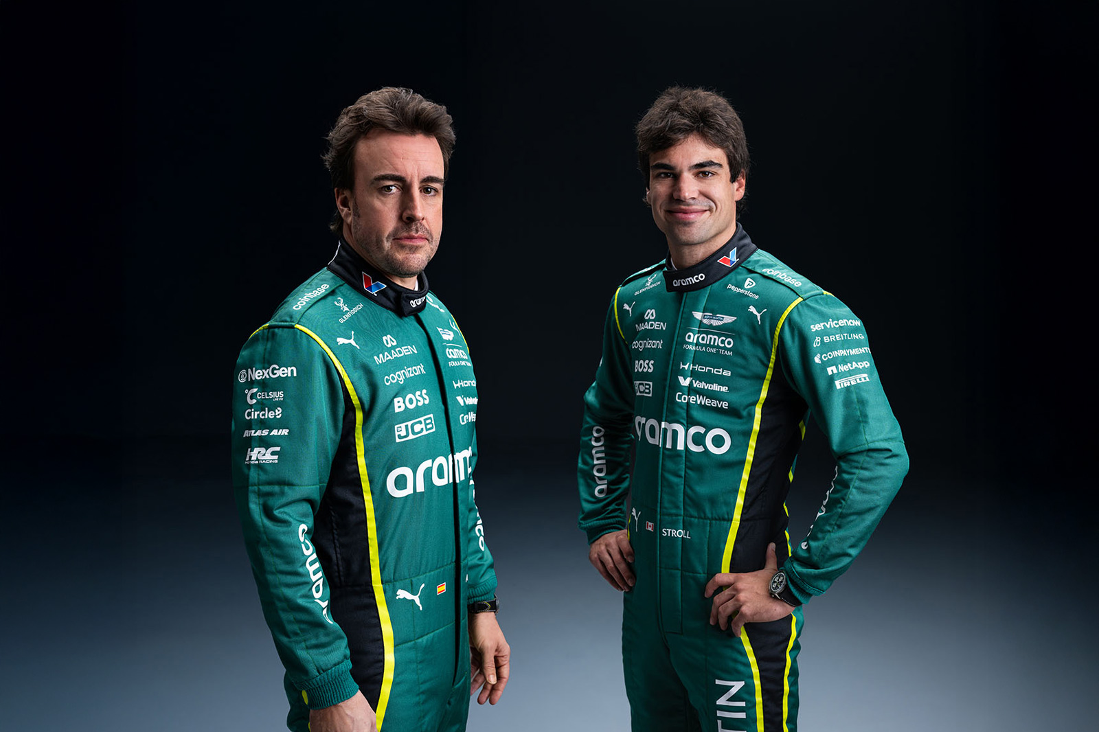 Breitling Aston Martin Fernando Alonso Lance Stroll