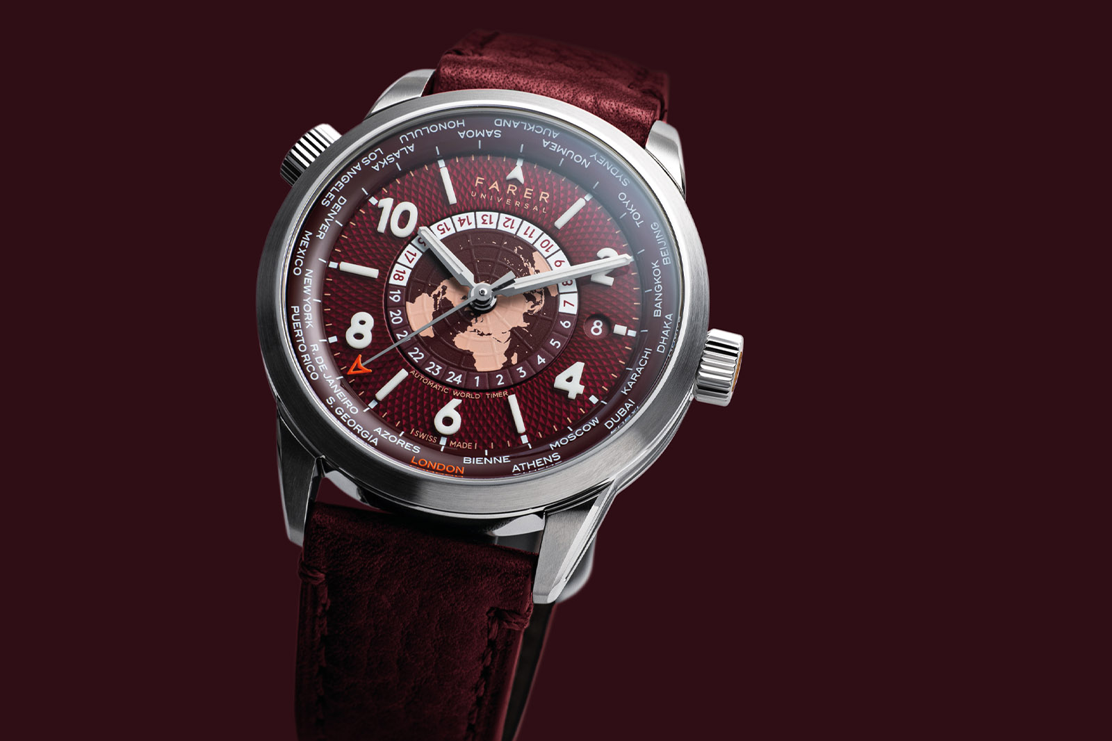 Farer World Timer 