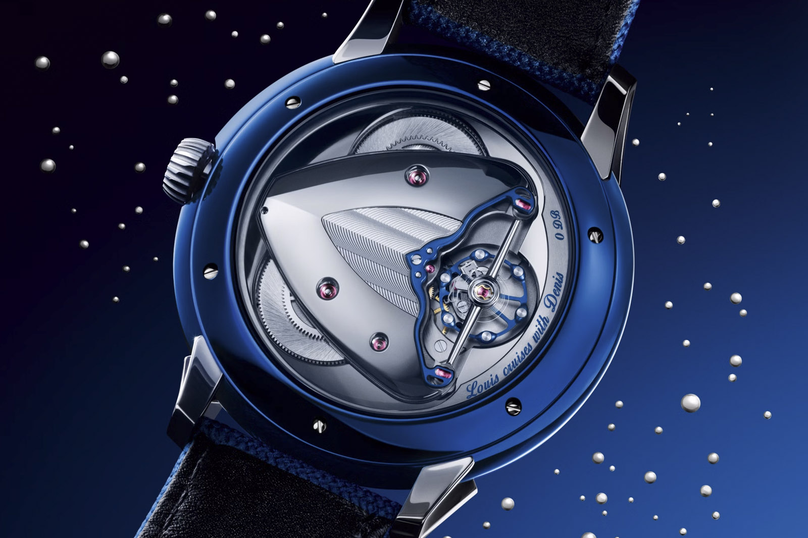 Louis Vuitton x De Bethune LVDB-03 GMT Louis Varius