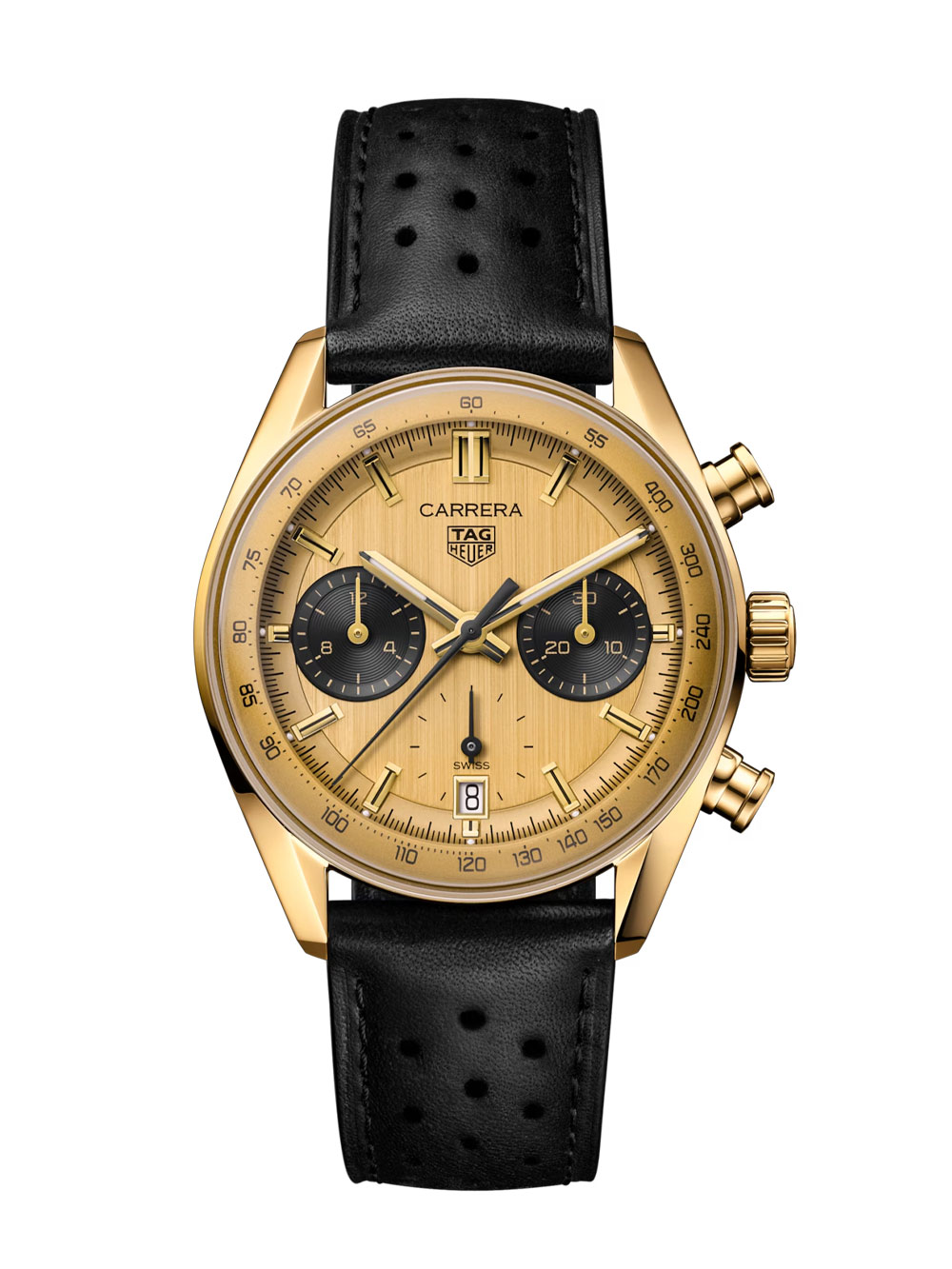 Max Verstappen Tag Heuer Carrera Chronograph Gold