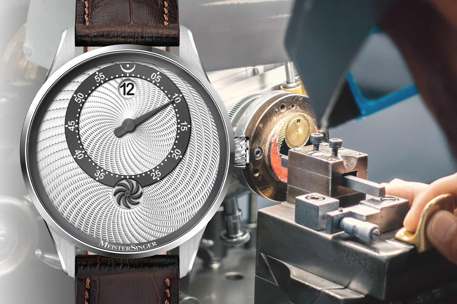 MeisterSinger Panthero Jumping Hour 