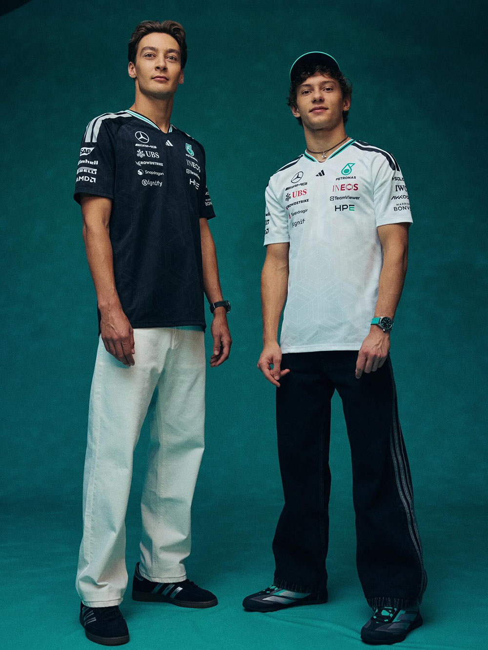 Mercedes-AMG PETRONAS IWC George Russell Kimi Antonelli