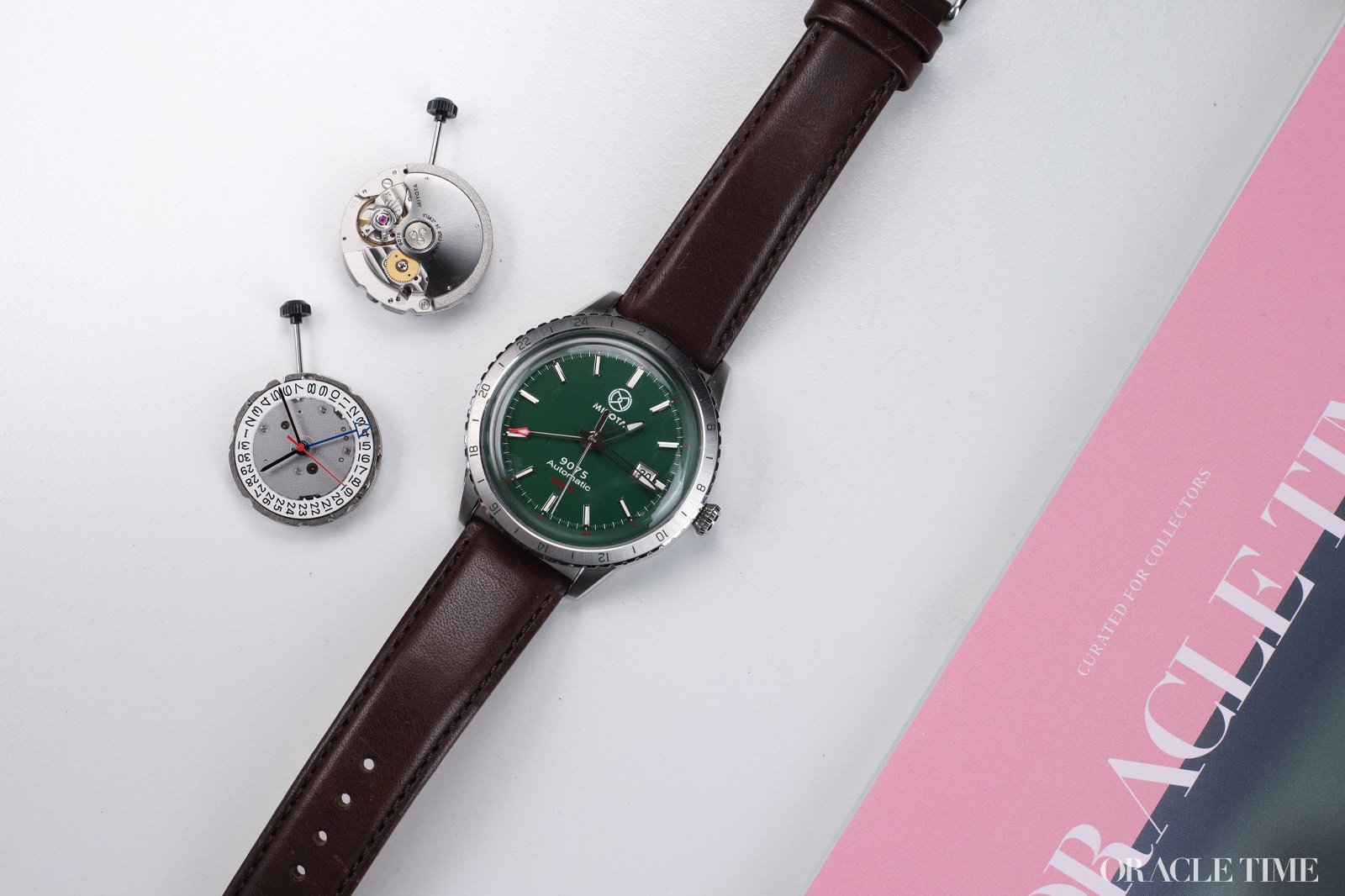 Miyota 9075 Premium Automatic True GMT