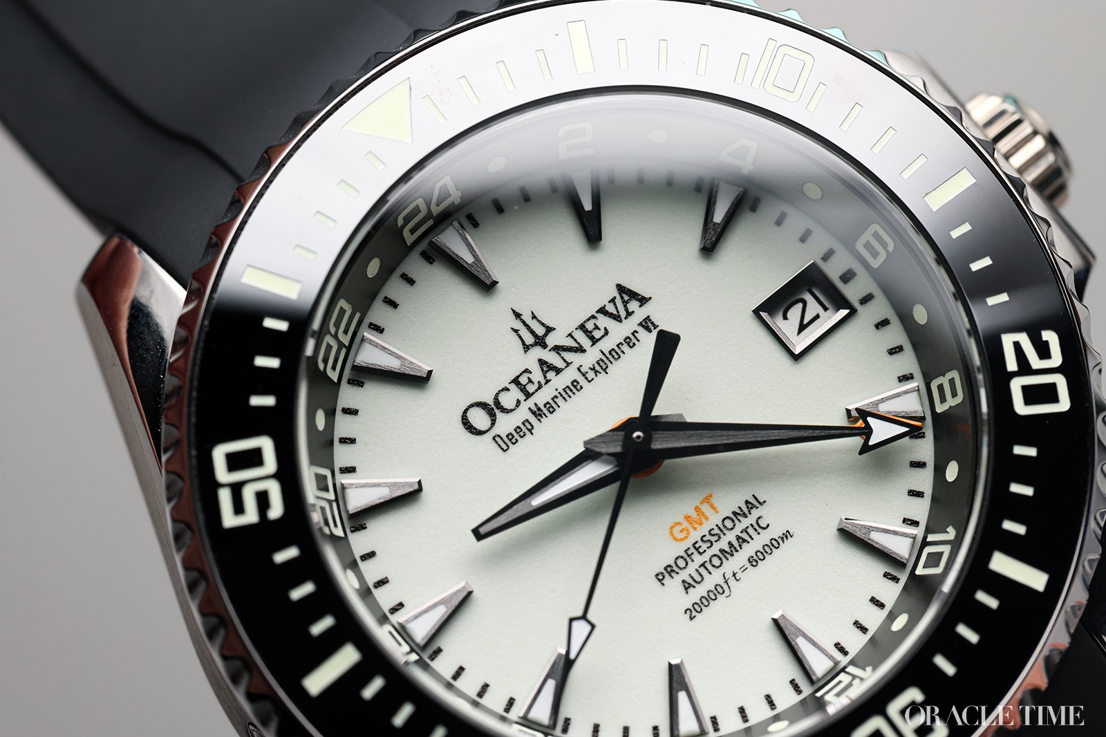Oceaneva Deep Marine Explorer VI 6000m GMT True Dive