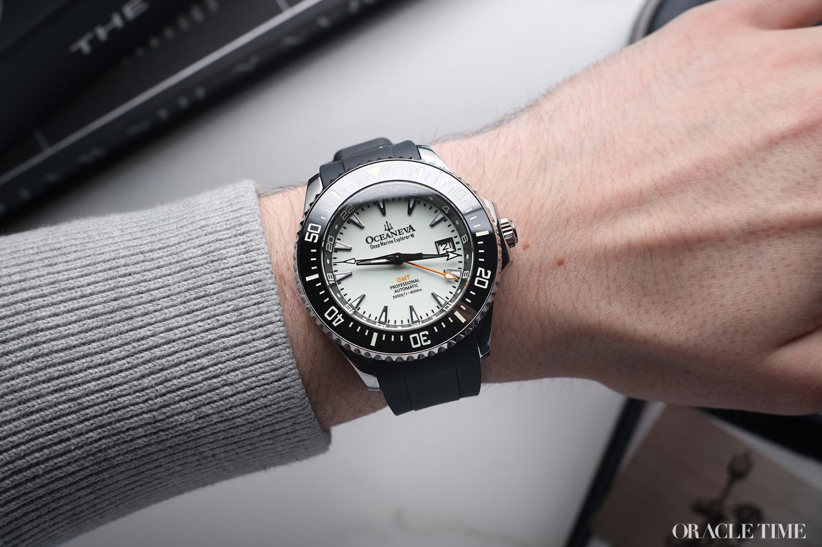 Oceaneva Deep Marine Explorer VI 6000m GMT True Dive