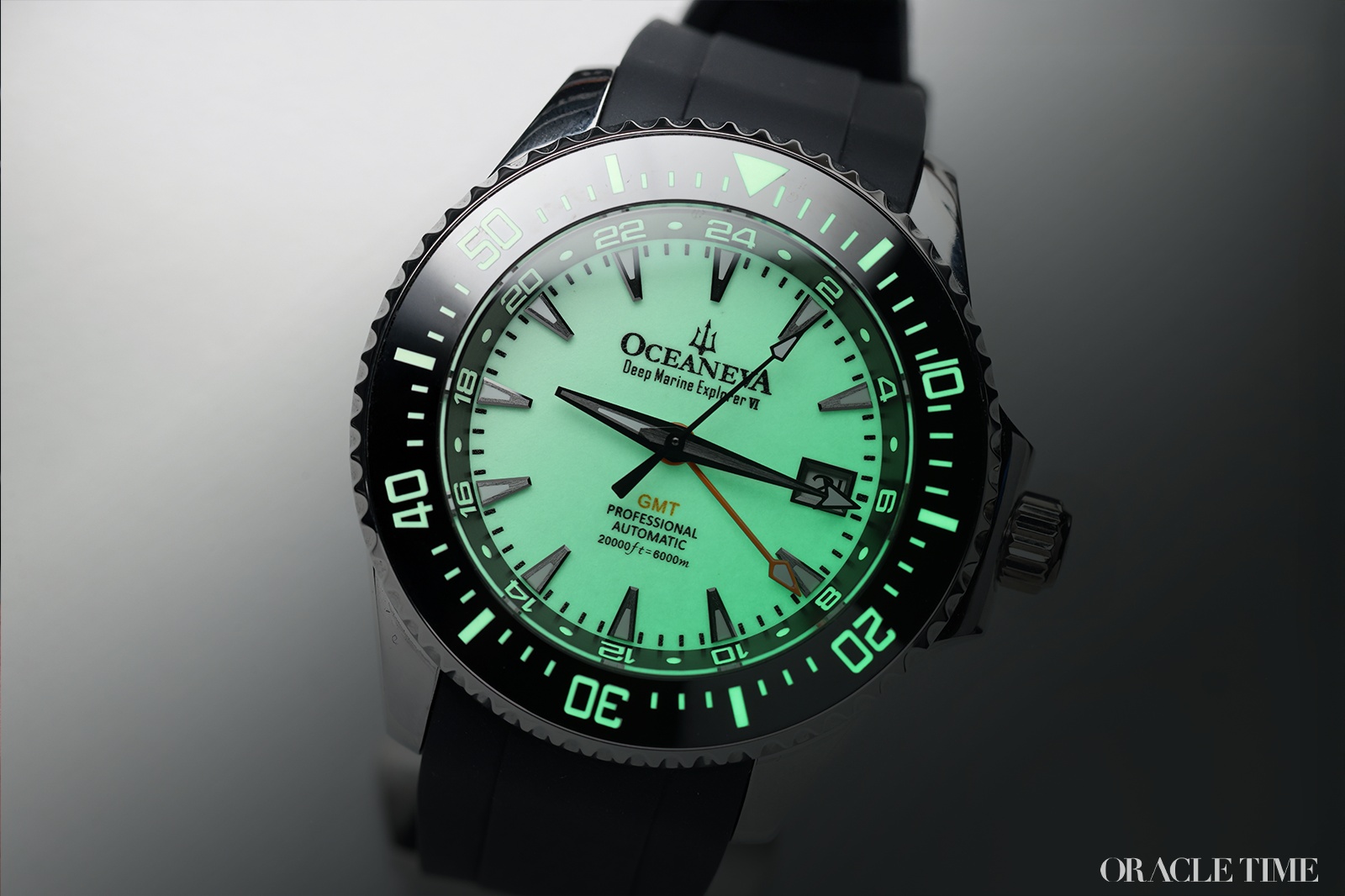 Oceaneva Deep Marine Explorer VI 6000m GMT True Dive