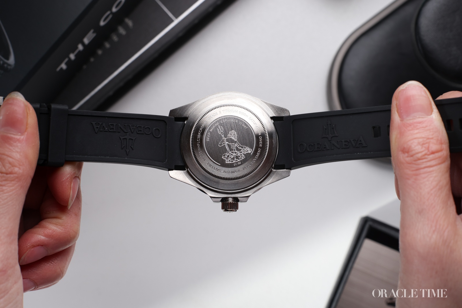 Oceaneva Deep Marine Explorer VI 6000m GMT True Dive