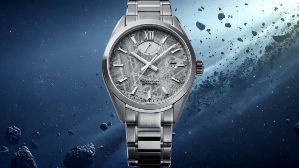 Orient Star Launch M34 F8 Date Meteorite Dial for 75th Anniversary