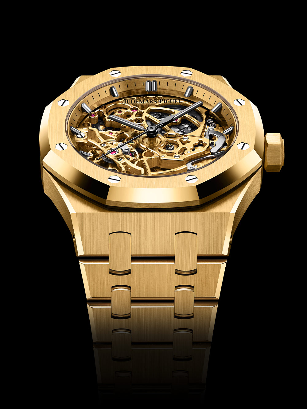 Royal Oak Double Balance Wheel Openworked Yellow Gold 15467BA.OO.1256BA.01
