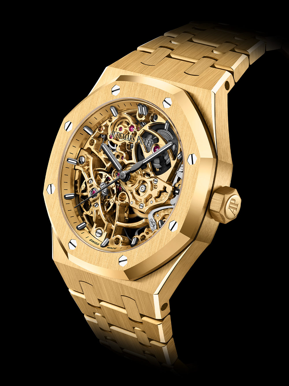 Royal Oak Double Balance Wheel Openworked Yellow Gold 15467BA.OO.1256BA.01