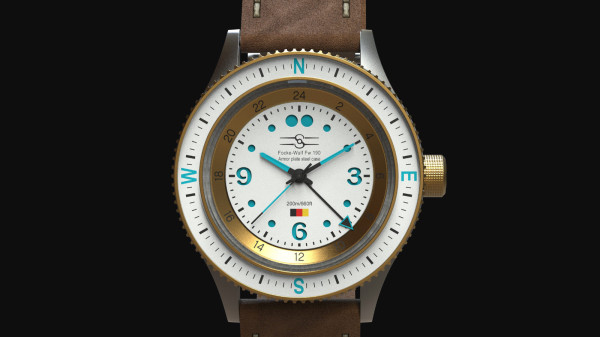 Sopwith Watch Company Aero Marquis Focke-Wulf Fw 190 Arctic Sea Full Lume Edition
