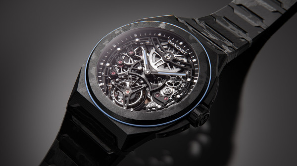 Bianchet Launch UltraFino Rotondo Flying Tourbillon with Circular, Integrated Bracelet Design