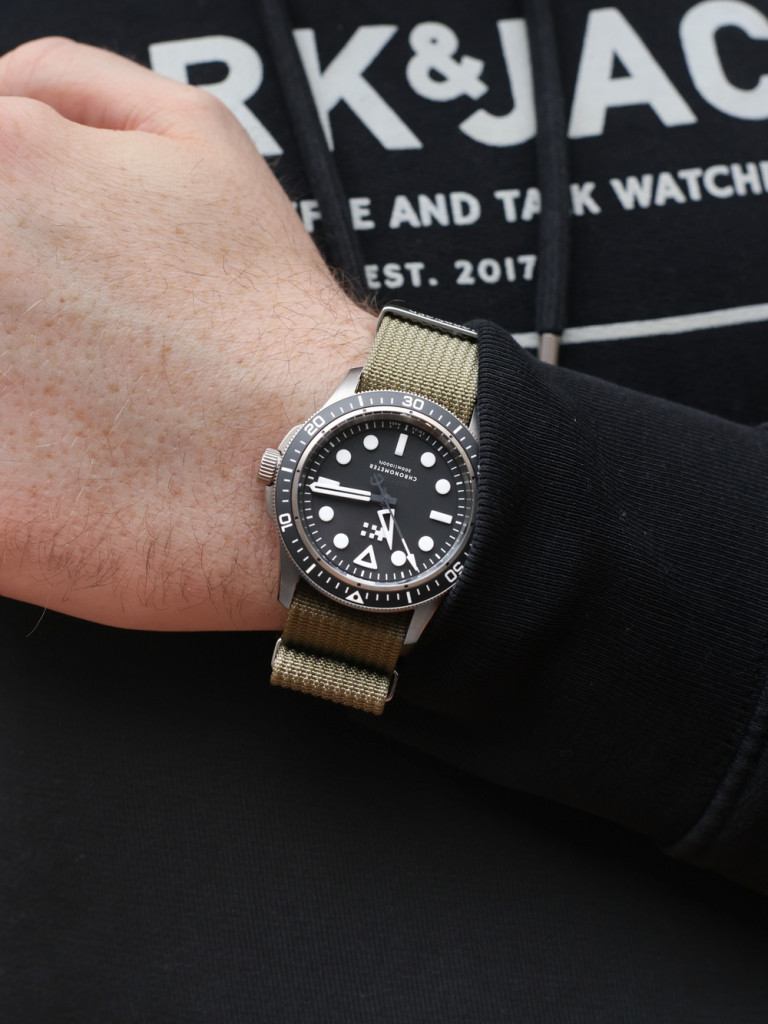 Christopher Ward C60 Trident Lumière Green Fifteen x Bark & Jack Christopher Ward C60 Trident Lumière Green Fifteen x Bark & Jack