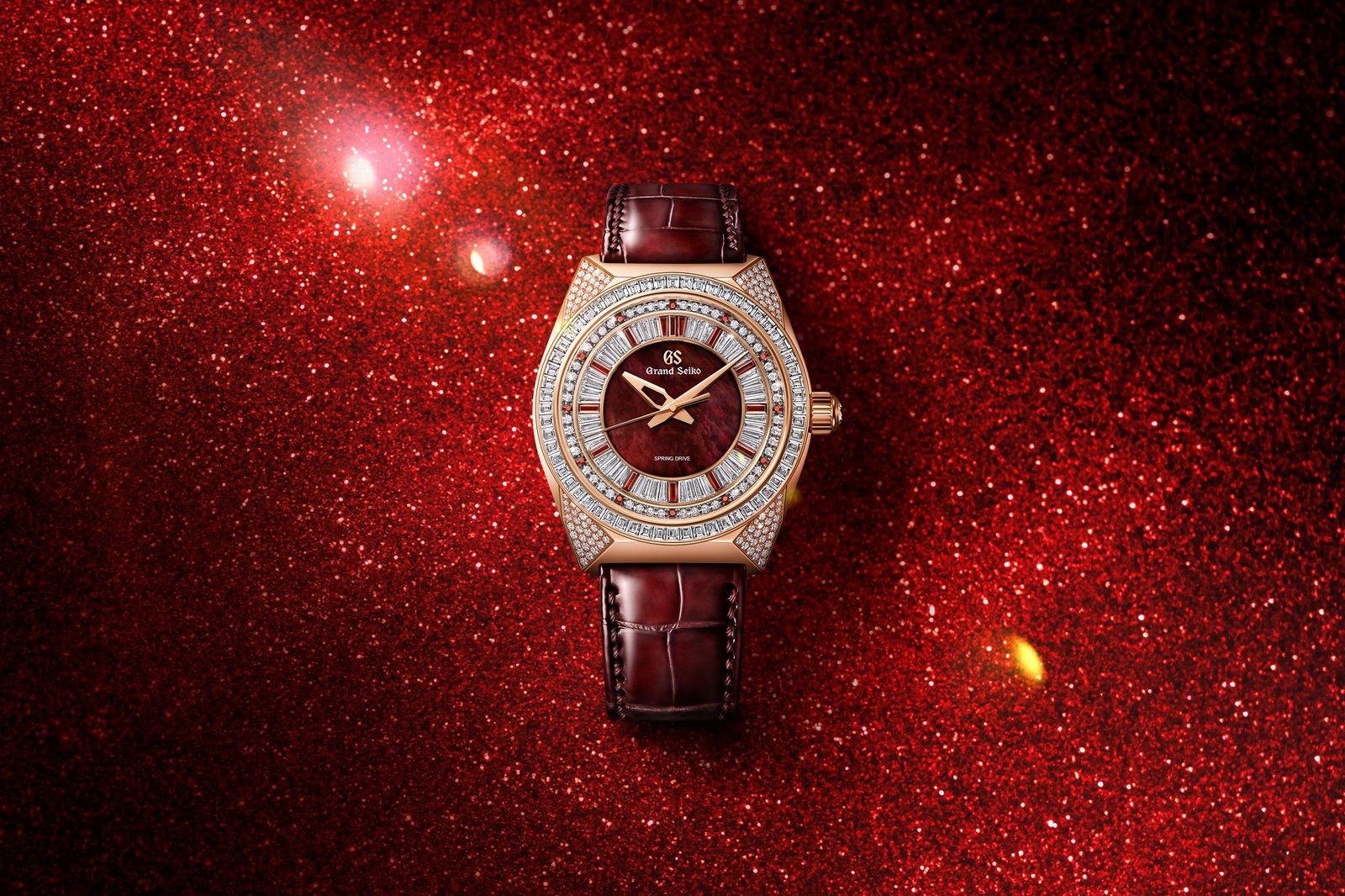 Grand Seiko ‘Red Lion’ Spring Drive 8-Day Jewellery Watch Limited Edition