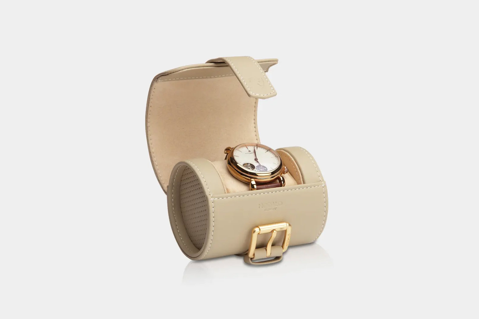 Modalo GENIUS Watch Roll Double in Beige