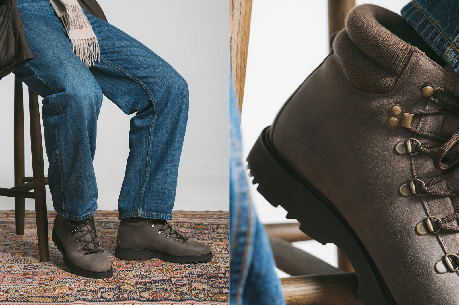 Myrqvist Duved Taupe Waxed Suede