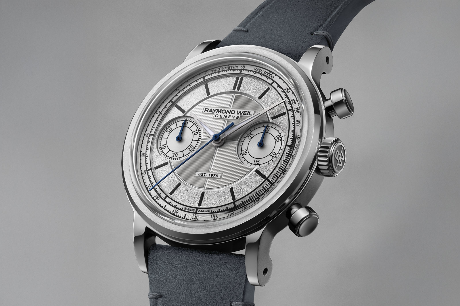 Raymond Weil Launch The Fifty Chronograph for 50th Anniversary with Vintage Movement