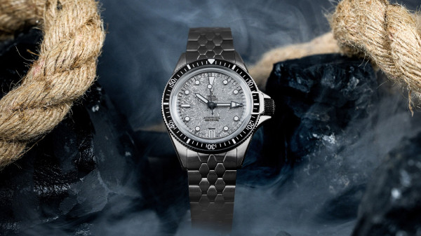 Yema Launch Superman Titanium MoonTide Limited Edition with Textured Lunar Dial