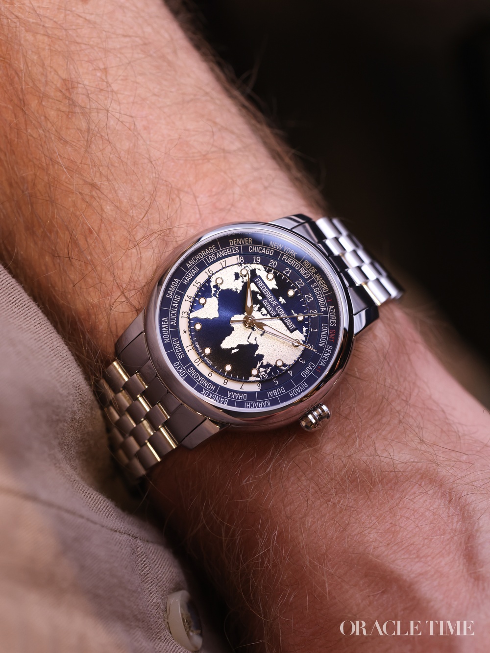 Frederique Constant Classic Worldtimer Manufacture