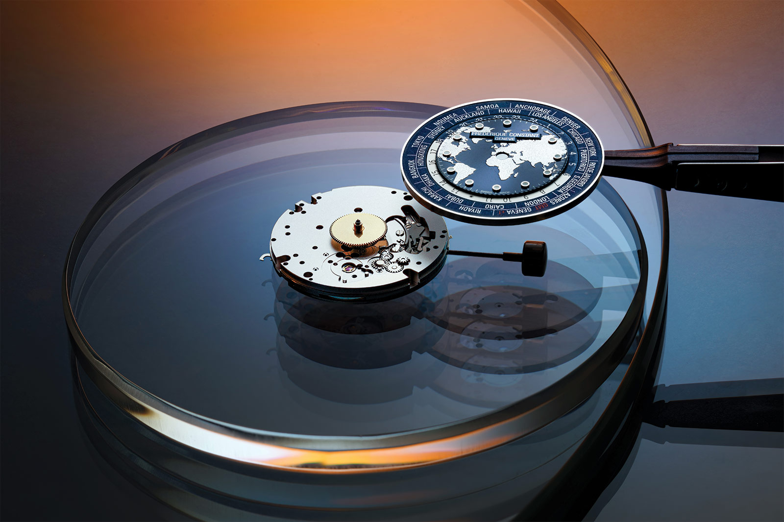 Frederique Constant Classic Worldtimer Manufacture