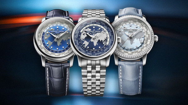 Frederique Constant Launch Classic Worldtimer Manufacture with 3-Day Power Reserve