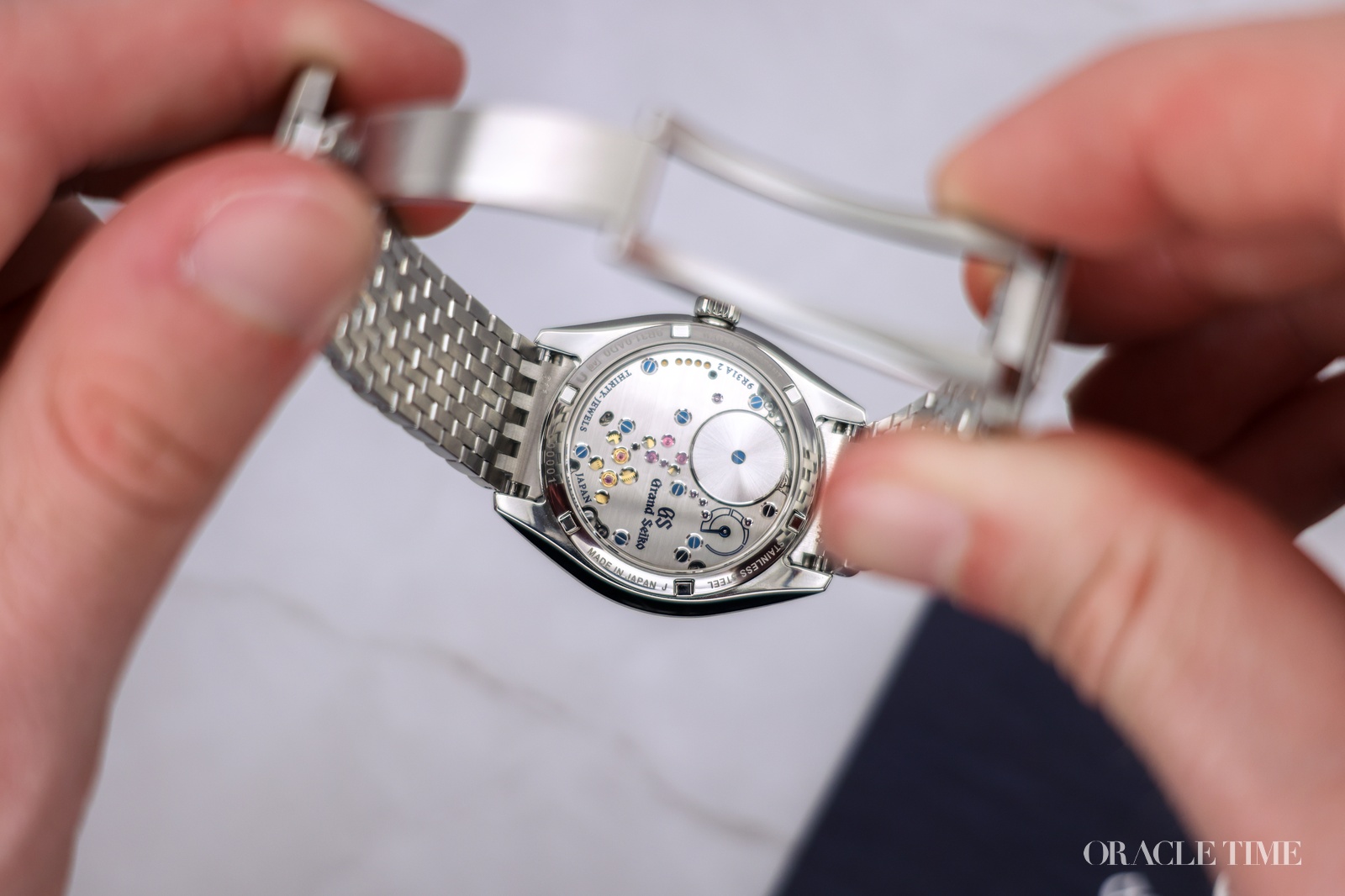Grand Seiko Iwao Blue SBGY043