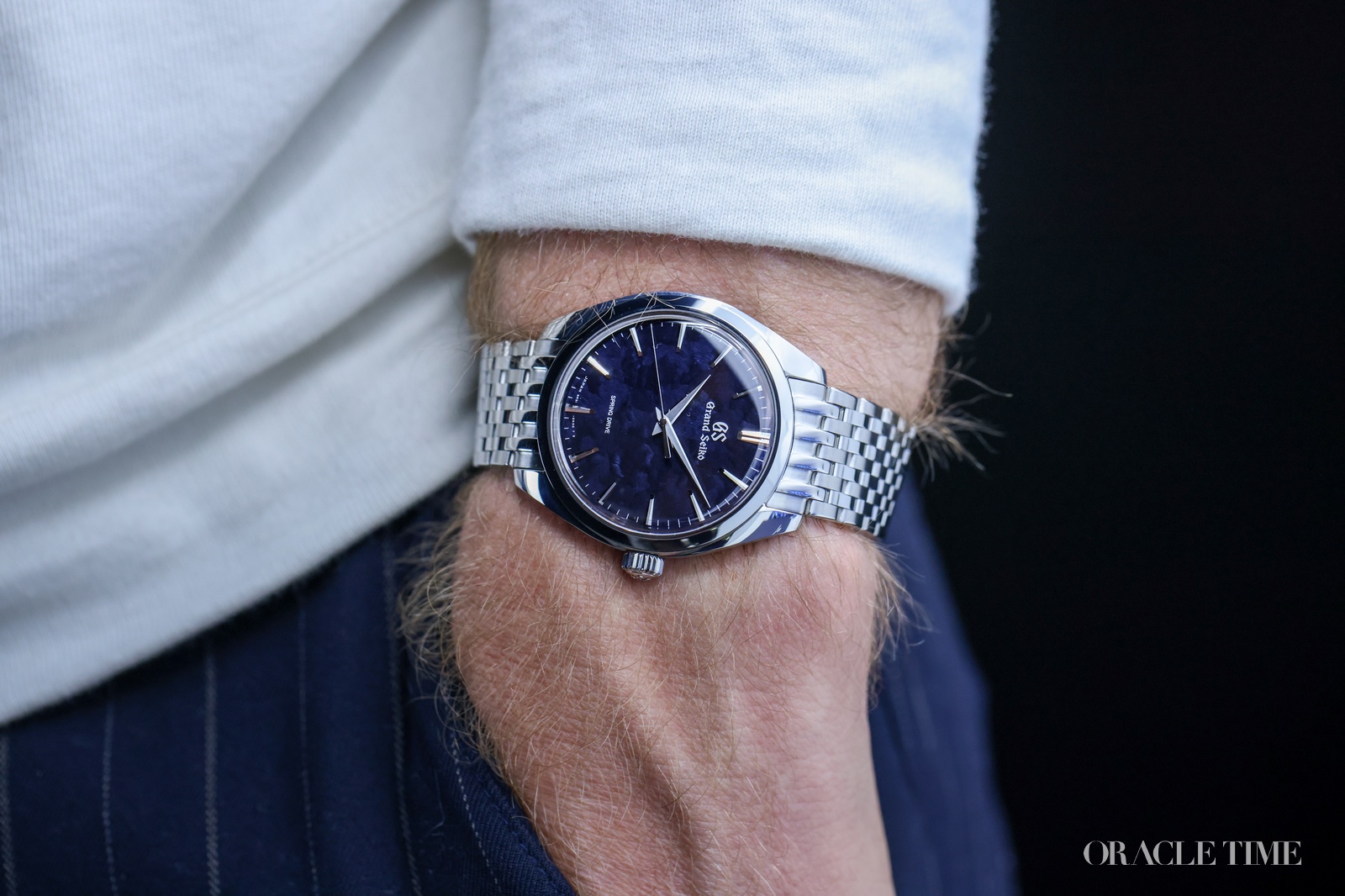 Grand Seiko Iwao Blue SBGY043