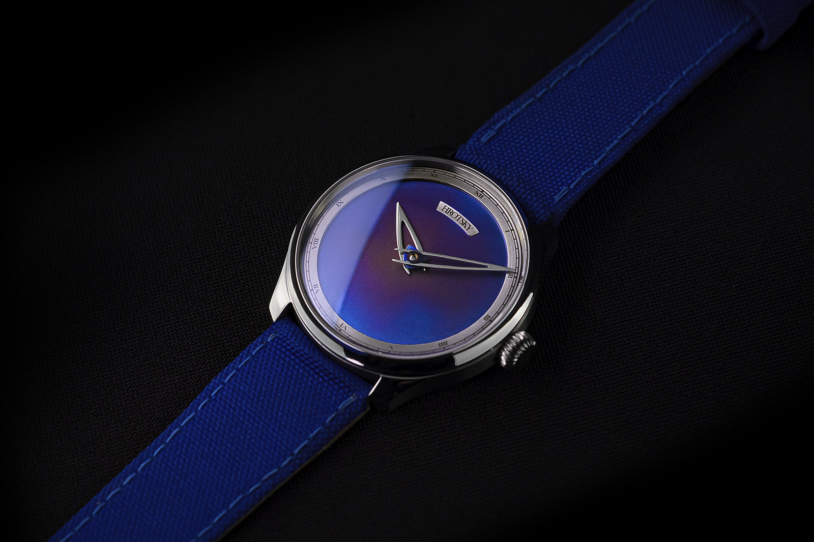 Hrotsky Flame Blue