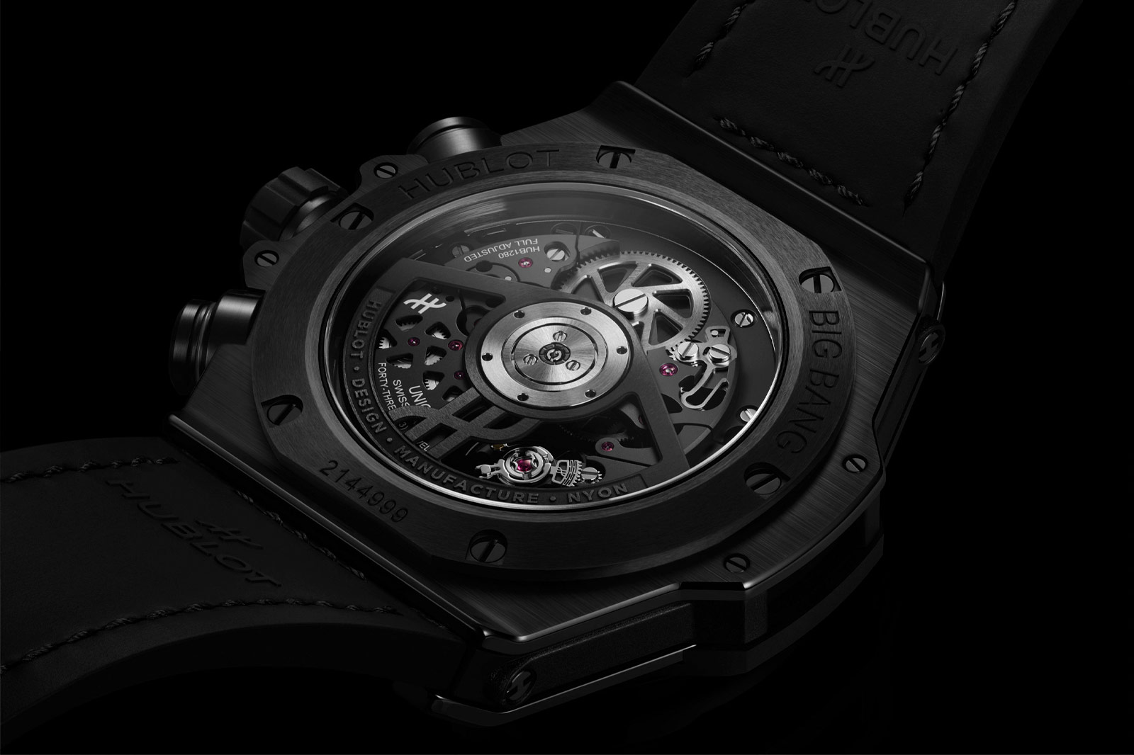 Hublot Big Bang Reloaded All Black Caseback