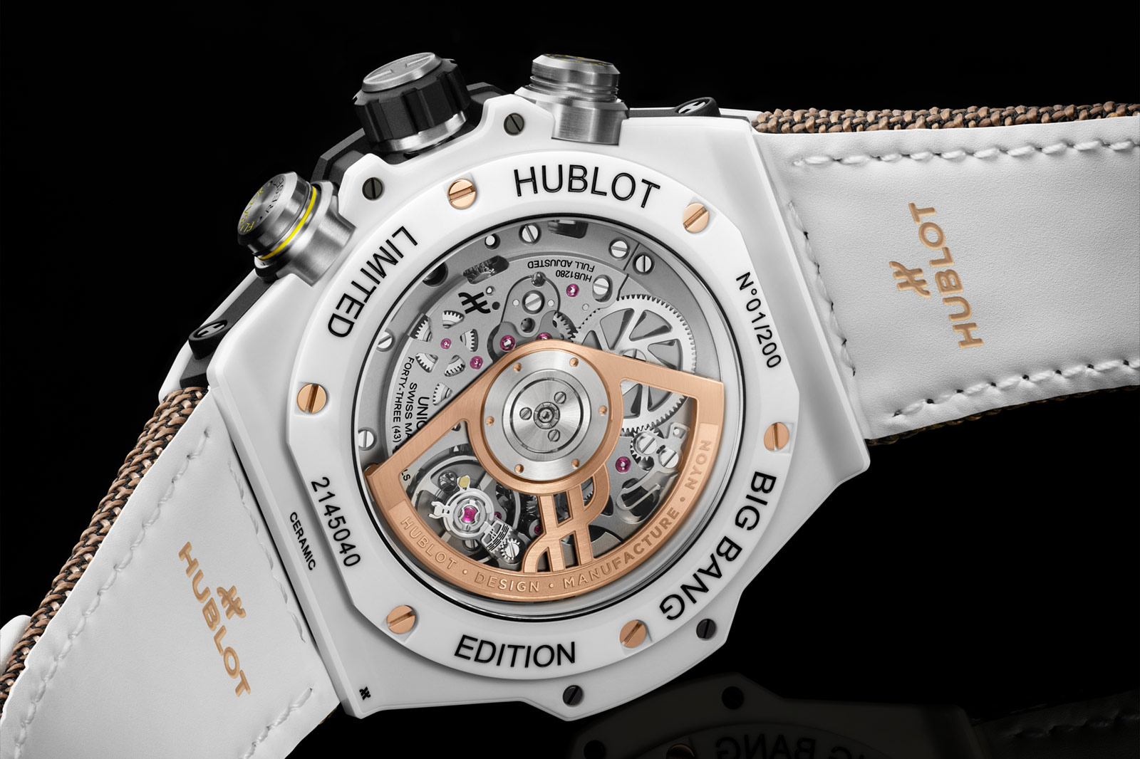 Hublot Big Bang Reloaded Kylian Mbappe Caseback