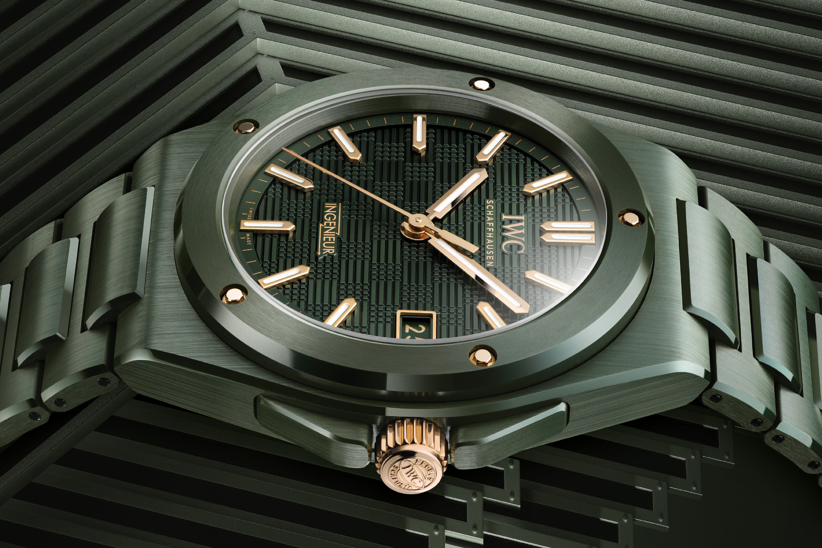 IWC Ingenieur Automatic 42 Olive Green