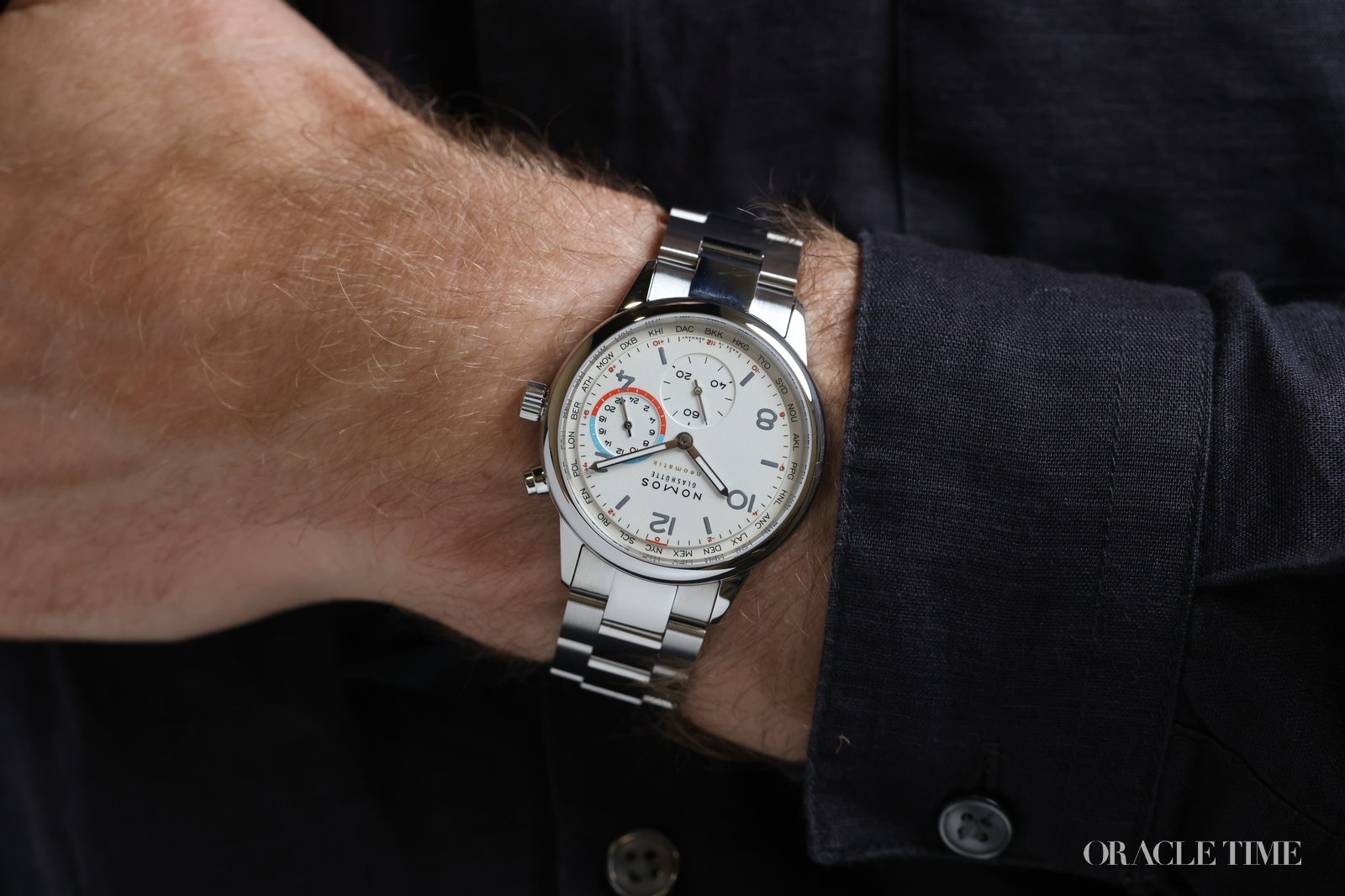NOMOS Glashütte Club Sport Neomatik Worldtimer