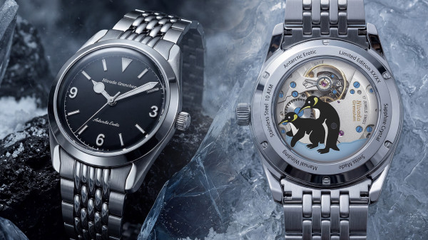 Nivada Grenchen Launch Antarctic Erotic 38mm Supporting Penguin Non-Profit