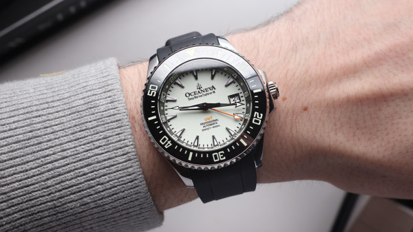 Oceaneva 6000m Deep Marine Explorer VI Titanium GMT True Dive Full Lume Giveaway