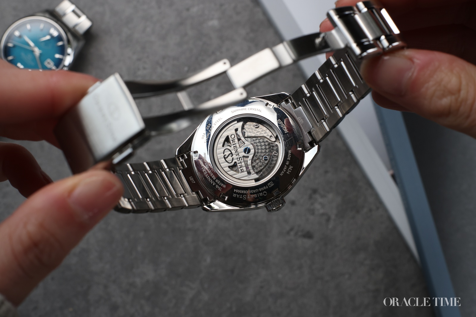 Orient Star M34 F8 Date Meteorite