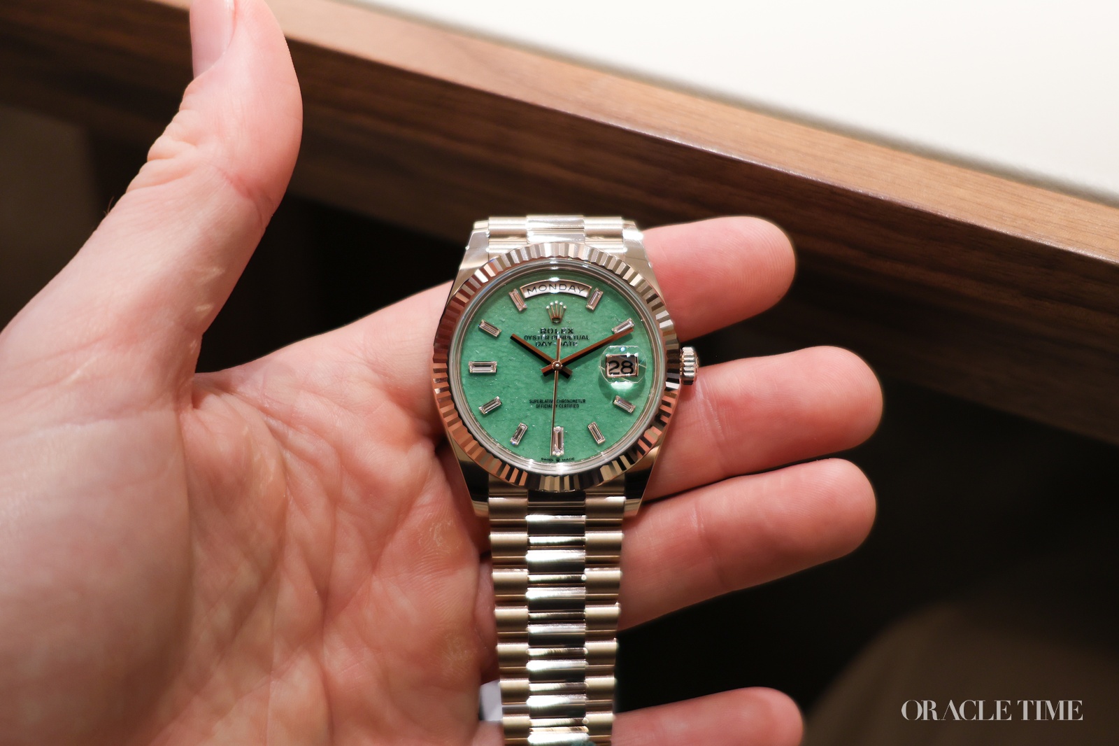 Rolex Day-Date 40 Aventurine