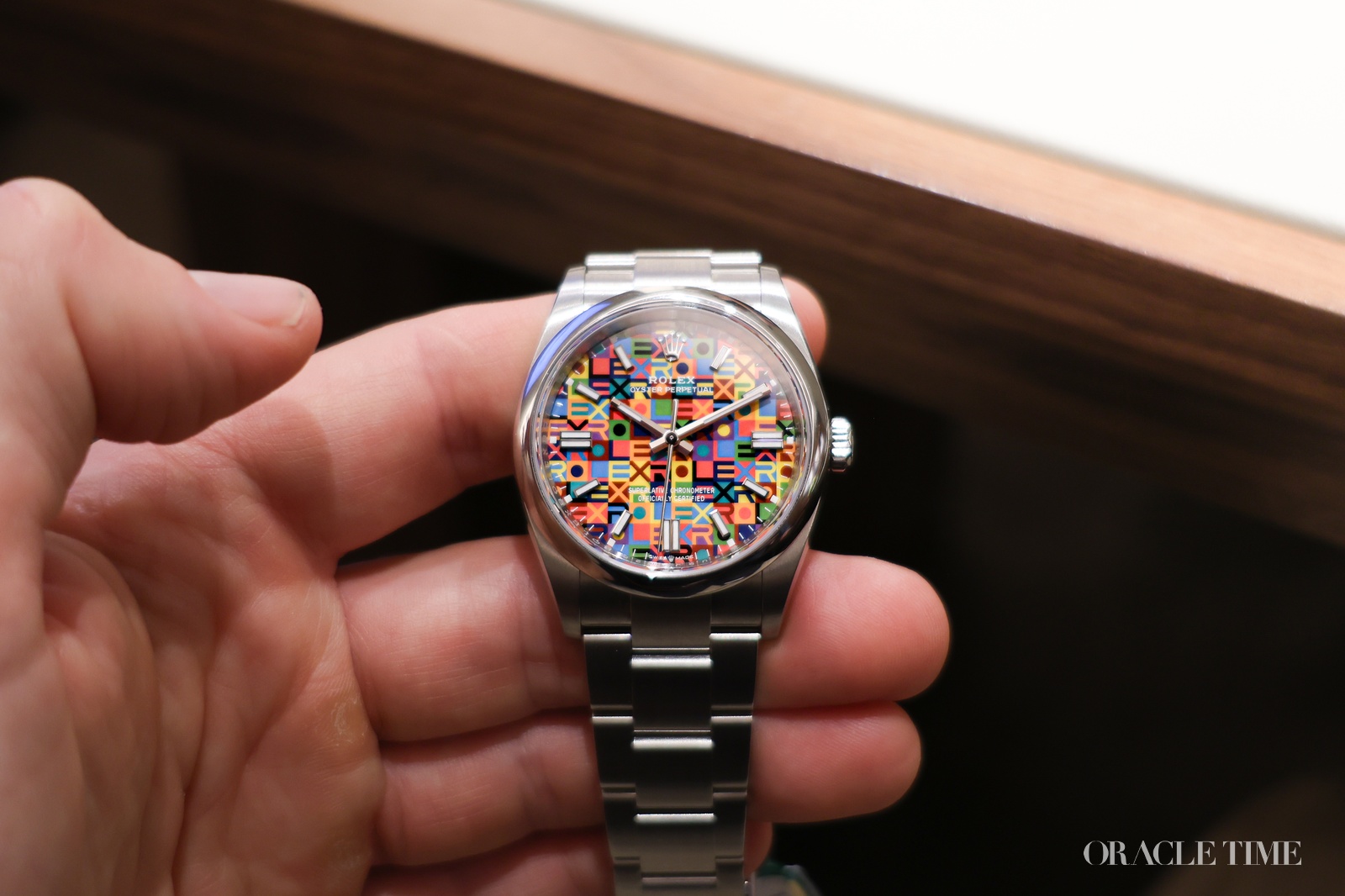 Rolex Oyster Perpetual 36 Jubilee Dial