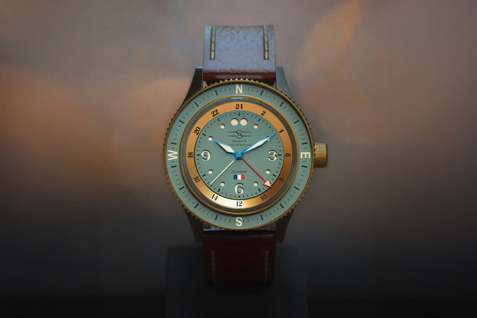 Sopwith Watch Company Aero Marquis Nieuport 28 Limited Edition Flew on the Western Front