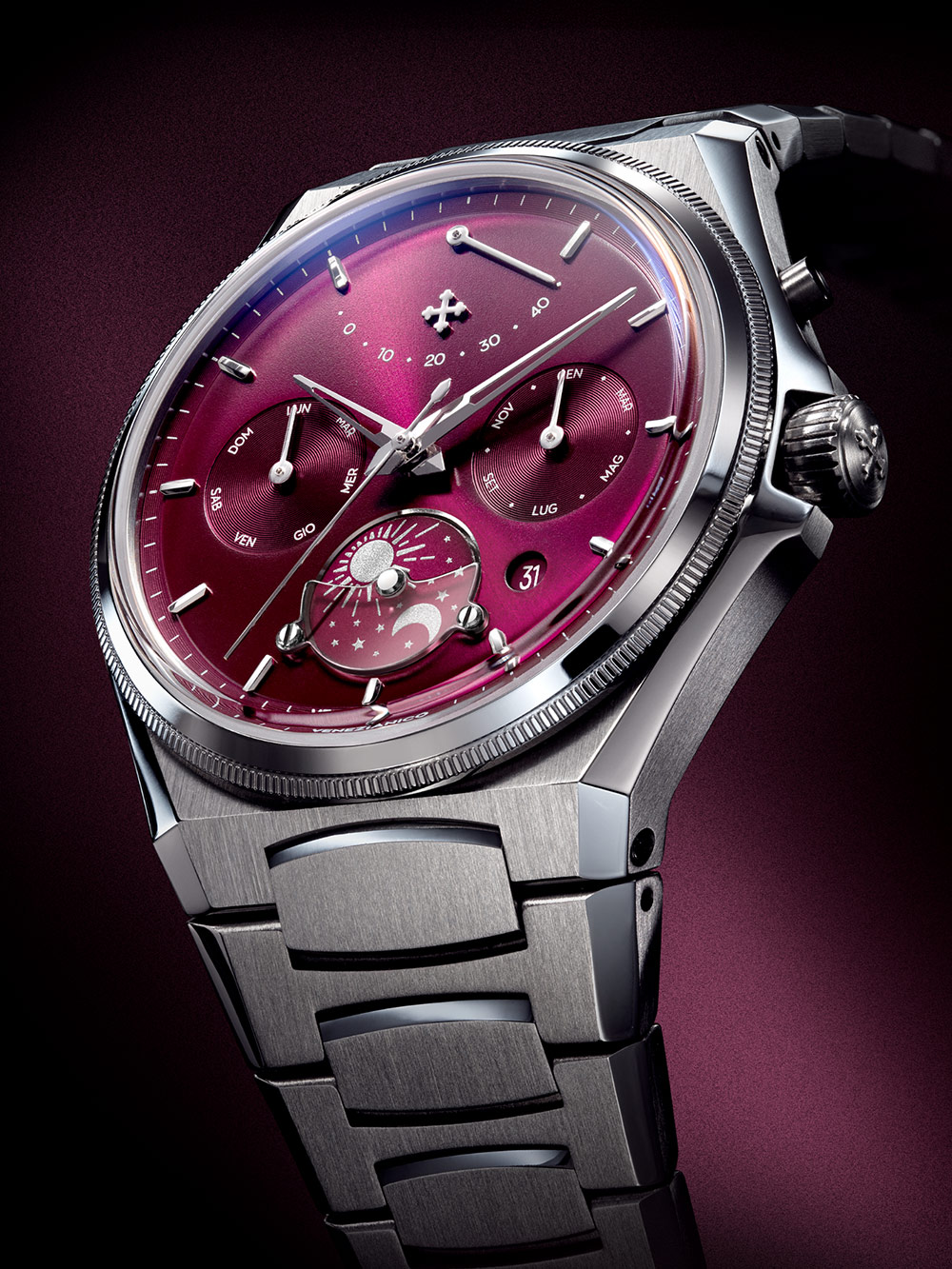 Venezianico Arsenale Calendario Burgundy Ref 6221581C