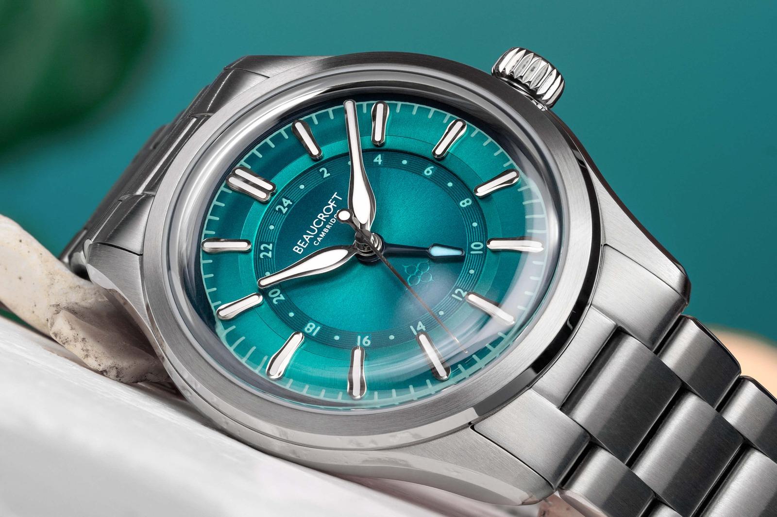 Beaucroft Contour GMT Tropical Teal