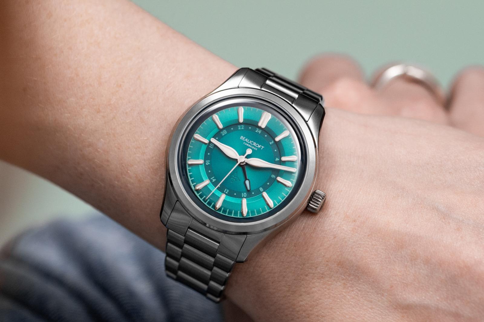 Beaucroft Contour GMT Tropical Teal