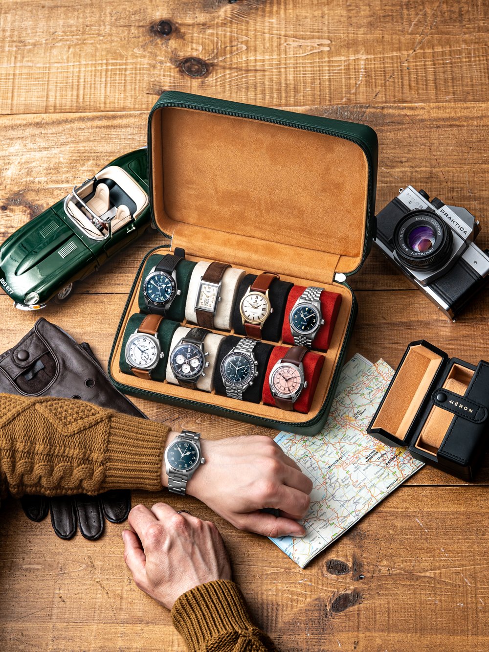Bravo x Oracle Time Watch-Palette British Racing Green 