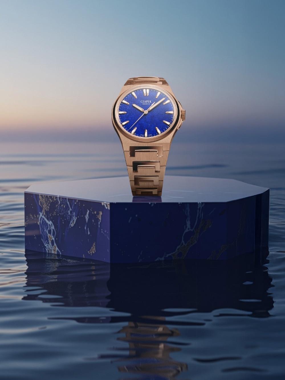 Czapek & Cie Antarctique Mount Erebus Lapis Lazuli