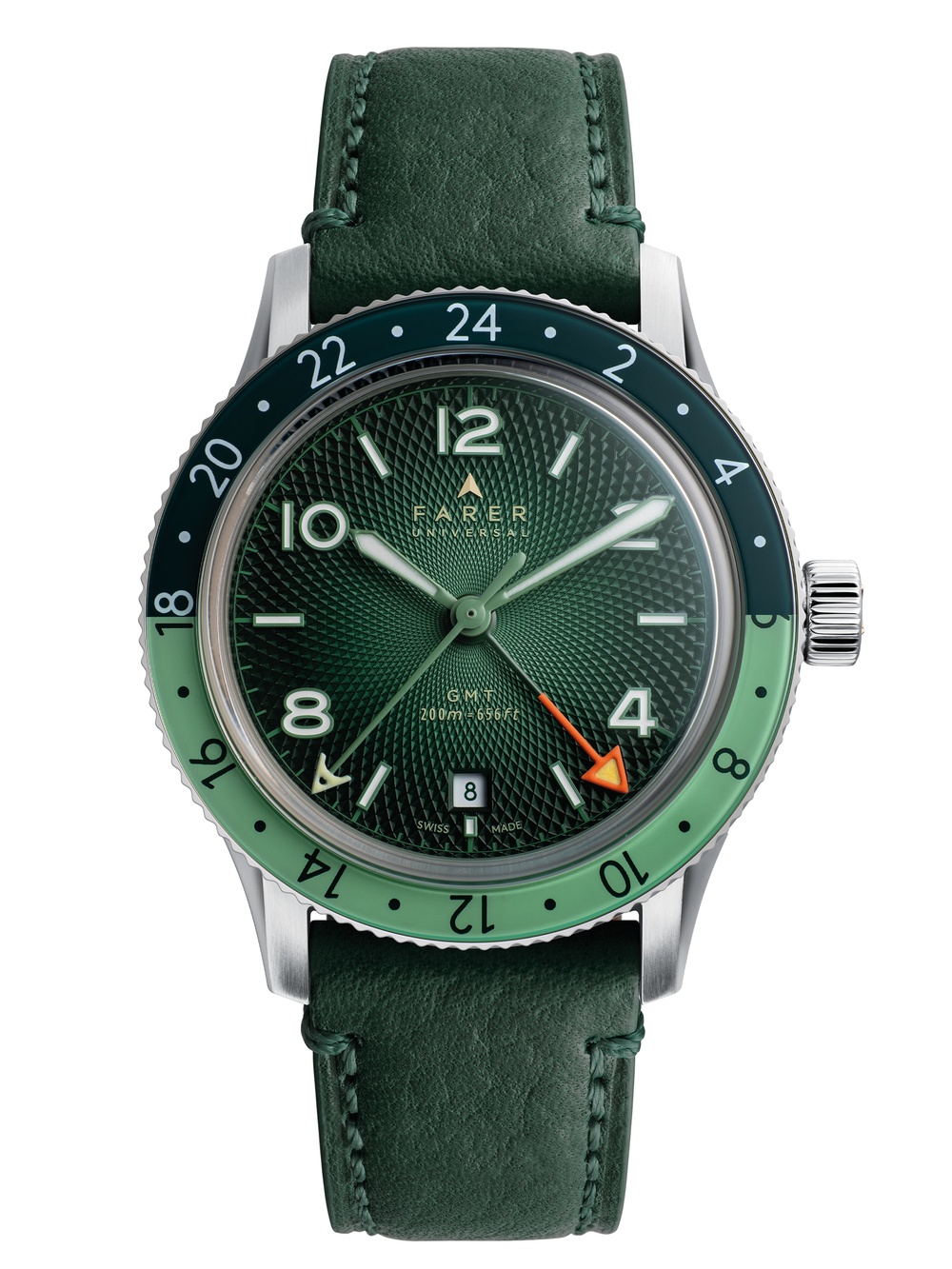 Farer Nevada Pine GMT Bezel