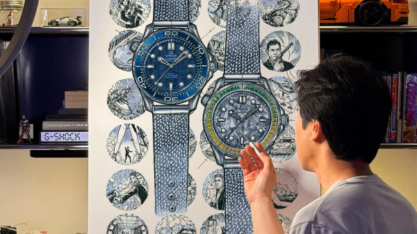 Inkdial Brings Watches to Life Through Illustration