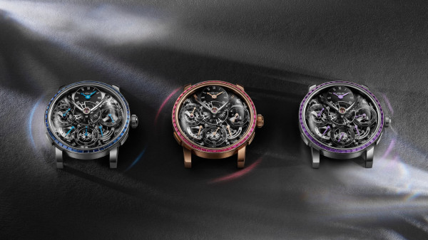 MB&F Launch LM Perpetual Chromatic Editions with Colourful Gemstone Designs