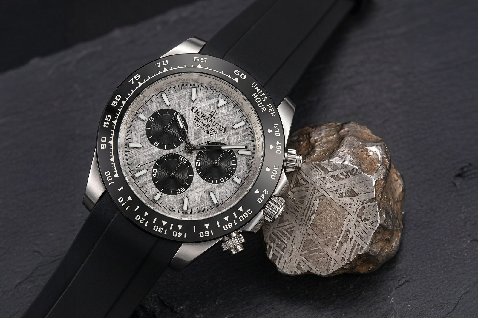 Oceaneva WaveRacer Automatic Chronograph Meteorite