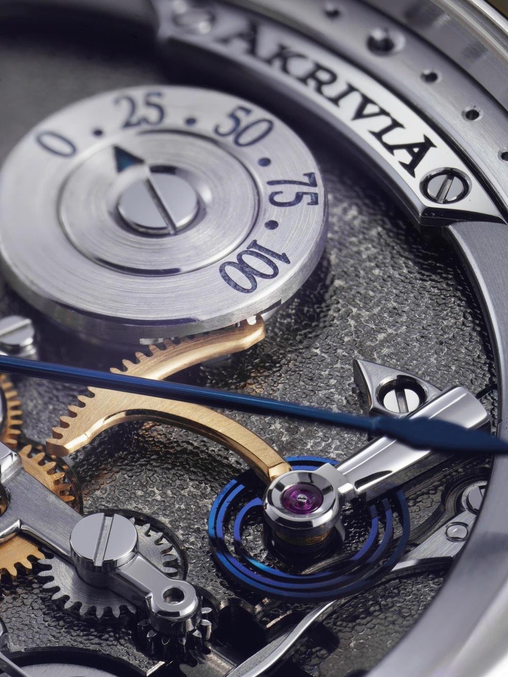 Phillips, Rexhep Rexhepi, Akrivia AK-06, No 3 stainless steel wristwatch. Image credit Phillips.