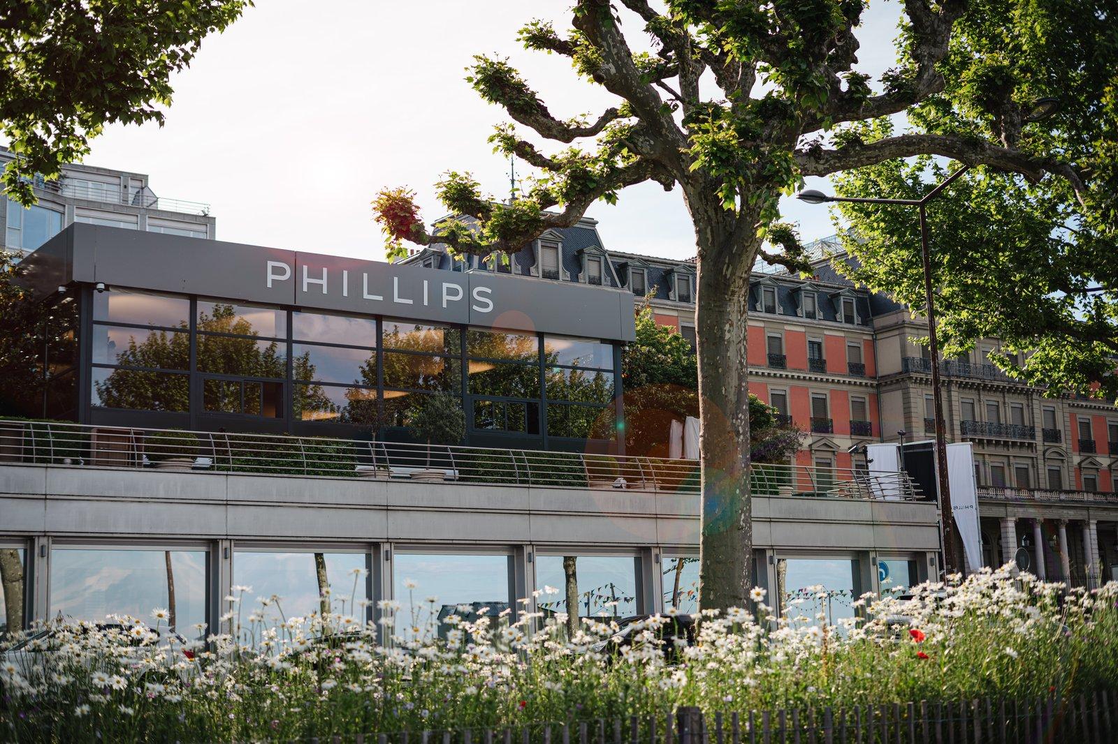 Phillips scenic location at the Hotel President Wilson by Lake Geneva. Credit Joy Corthesy for Phillips