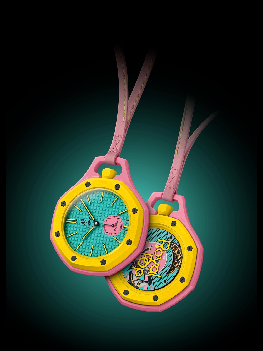 Swatch x AP Bioceramic Royal Pop OTG ROZ